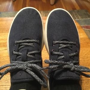 Allbirds wool runners, limited edition blue with white soles. Size 5.5 - 6.